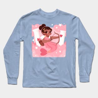 Cupid Mermaid Long Sleeve T-Shirt